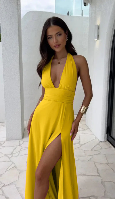 Inés | Sexy V-hals Jurk