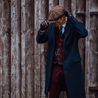 Shelby™ - Elegantní pánský vintage klobouk (Peaky Blinders)