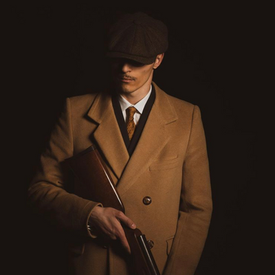 Shelby™ - Elegantní pánský vintage klobouk (Peaky Blinders)