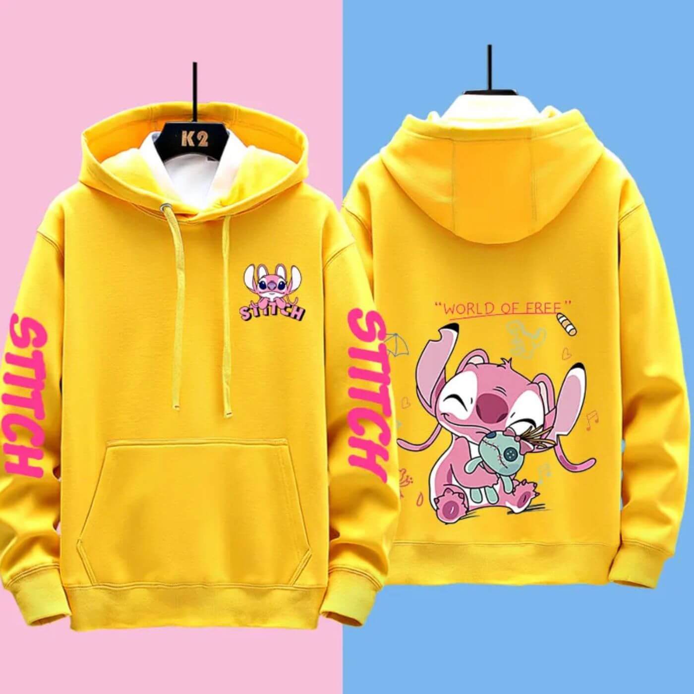 Stitchy™ - Pohodlná mikina s kapucí Disney Stitch