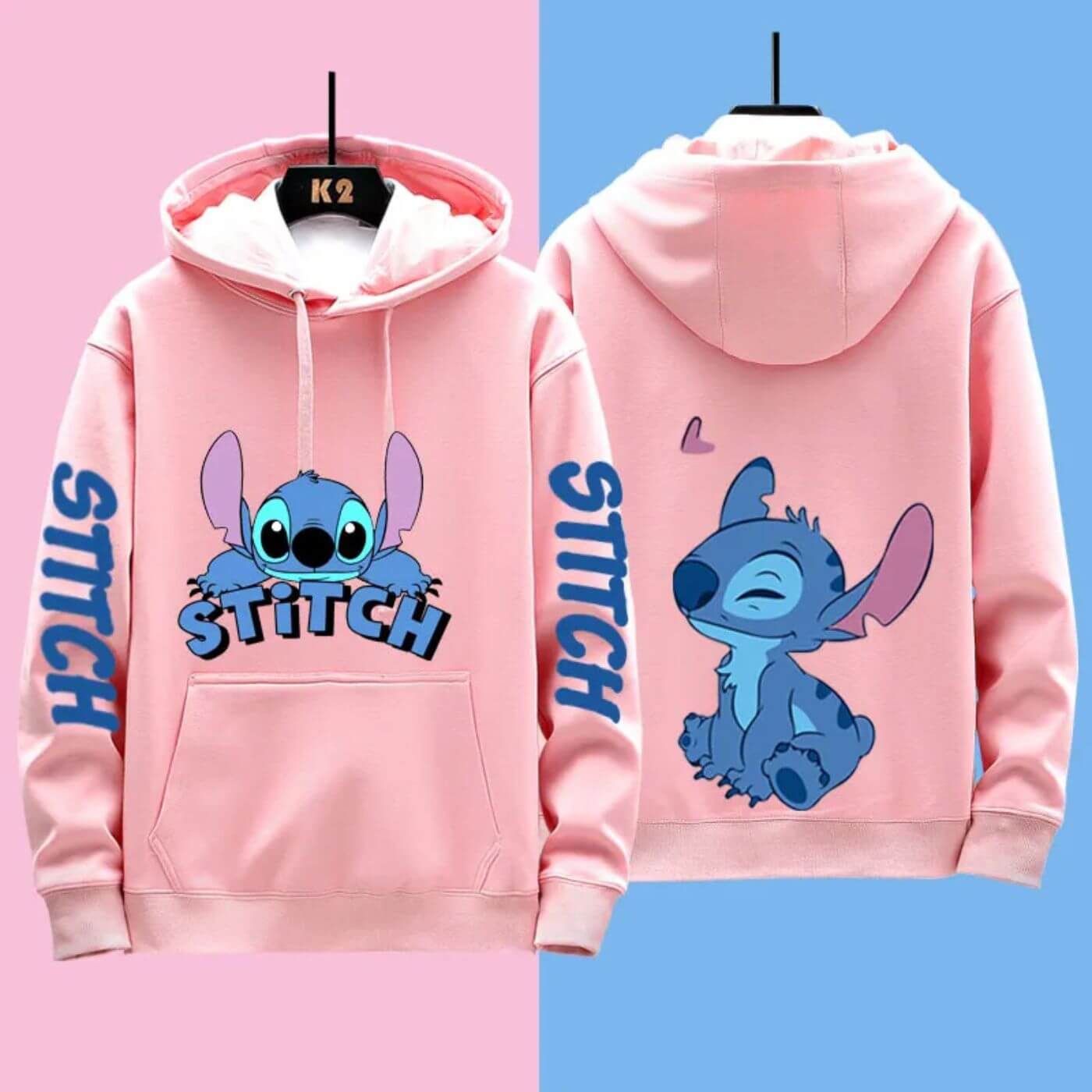 Stitchy™ - Pohodlná mikina s kapucí Disney Stitch