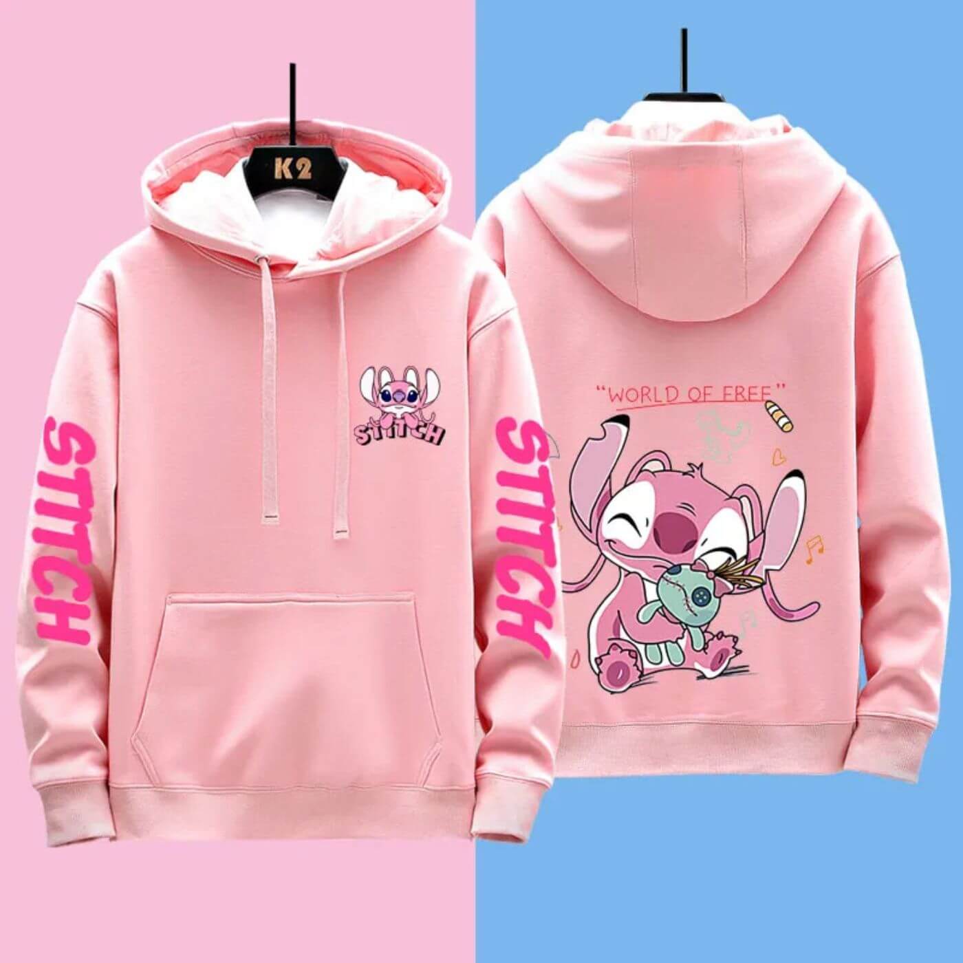 Stitchy™ - Pohodlná mikina s kapucí Disney Stitch