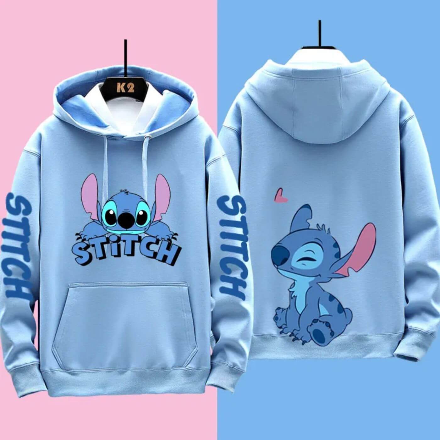 Stitchy™ - Pohodlná mikina s kapucí Disney Stitch