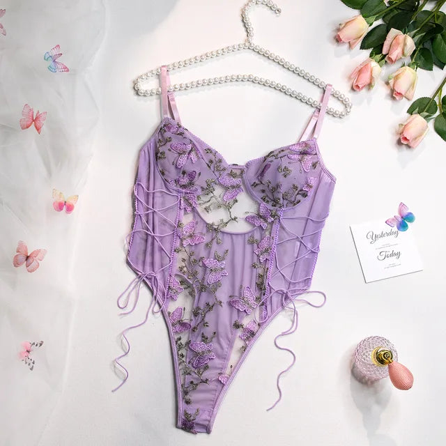 Selene | Vyšívaný motýlí body